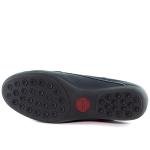 Marc Joseph New York Navy Grainy Leather Mules