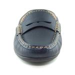 Marc Joseph New York Navy Grainy Leather Mules