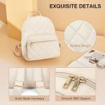 Stylish Vegan Leather Mini Backpack for Women