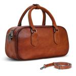 HESHE Vintage Leather Crossbody Bag for Women