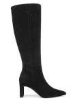 Coutgo Black Knee High Chunky Heel Boots Size 7