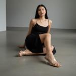 CUSHIONAIRE Women's Doral Lucite Kitten Heel Mules