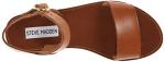 Steve Madden Women’s Tan Leather Flat Sandals