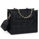 Chinllo Quilted Chain Tote Bag for Women