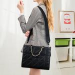 Chinllo Quilted Chain Tote Bag for Women