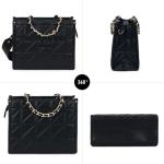 Chinllo Quilted Chain Tote Bag for Women