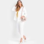 JENN ARDOR White Stiletto High Heel Dress Pumps