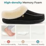 Luxury Comfy Moccasin Slippers with Fuzzy Collar