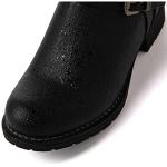 GLOBALWIN Women's Stylish Black Knee High Boots