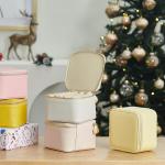 Vlando Strawberry Pink Jewelry Travel Case and Organizer