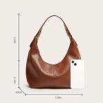 Ann Bully Vegan Leather Hobo Handbag for Women
