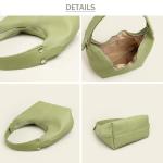 Ann Bully Vegan Leather Hobo Handbag for Women