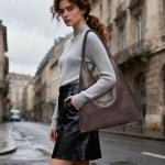Retro Vegan Leather Hobo Bag for Women