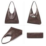 Retro Vegan Leather Hobo Bag for Women