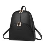 Nevenka Women’s Black PU Leather Backpack