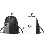 Nevenka Women’s Black PU Leather Backpack