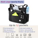 Stylish Women’s Shoulder Bag with Multiple Pockets