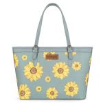 Montana West Wrangler Sunflower Print Tote Bag