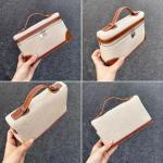 Rejolly Small Crossbody Bag in Brown Leather