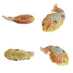 Tngan Mini Rhinestone Fish Clutch Bag, Multicolor