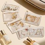 Luxury Velvet Travel Jewelry Bags Set of 6