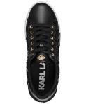Karl Lagerfeld Paris Black Women's Sneakers, Size 9