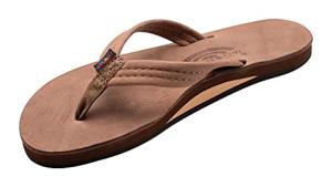 Ladies Luxury Leather Rainbow Sandals with Arch Support