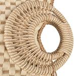 QZUnique Hand-woven Straw Summer Beach Bag