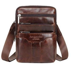 Sleek Leather Crossbody Bag for Travel and Daily Use