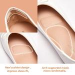 AFEETSING Women's Bow Detail Ballet Flats in White