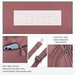 Stylish Women's Tote Bag in Pink Leather