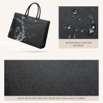 BASA BELA 16-Inch Leather Laptop Tote Bag