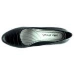 Easy Street Black Croco Women's Fabulous Pumps