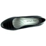 Easy Street Black Croco Women's Fabulous Pumps