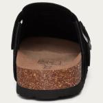 KIDMI Vegan Suede Clogs with Cork Footbed