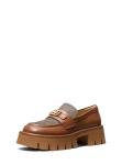 Michael Kors Mandy Brown Luggage Women's Loafers 7