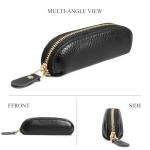 Larennt Leather Coin Pouch - Zippered Travel Wallet