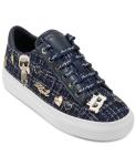 Karl Lagerfeld Paris Navy Women's Sneakers, Size 9
