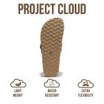 Genuine Leather Wedge Clogs with Memory Foam