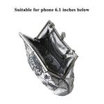 Vintage Floral Beaded Evening Clutch and Crossbody Bag