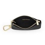 Masien Rauder Pebbled Leather Zip Key Pouch