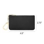 Masien Rauder Pebbled Leather Zip Key Pouch