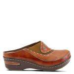 Spring Step L’Artiste Hand-Painted Leather Clogs