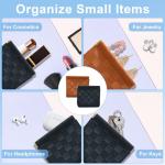 Mini Leather Makeup Bags Set for Women