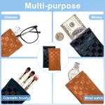 Mini Leather Makeup Bags Set for Women