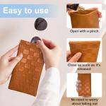 Mini Leather Makeup Bags Set for Women