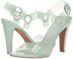 KARL LAGERFELD Mint Julep Iridescent Ankle Heels