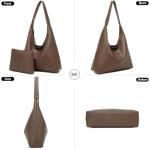 Soft Leather Hobo Tote Bag for Women