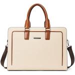 BOSTANTEN Women’s Leather Vintage Laptop Briefcase Tote