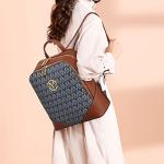 MKP Women's Stylish Medium Backpack Purse Set